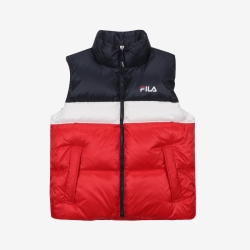 Fila Uni Poodle Down - Miesten Liivit - TummanPunainen | FI-56970